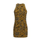Saint Laurent Brown Polyamide Casual Dress