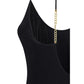 Saint Laurent Black Viscose Casual Dress