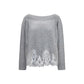 Ermanno Scervino Gray Cashmere Sweater