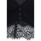 Ermanno Scervino Black Cashmere Cardigan