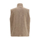 Herno Beige Polyester Sleeveless Jacket