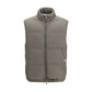 Brunello Cucinelli Gray Polyester Sleeveless Jacket