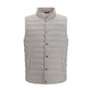 Brunello Cucinelli White Polyester Sleeveless Jacket