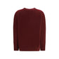 Allude Bordeaux Cashmere Sweatshirt