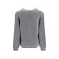 Allude Gray Cashmere Sweater