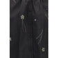 Forte_Forte Black Cotton Pattern Shirt
