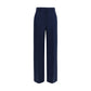 Max Mara Blue Wool Oves Aries Casual Pants