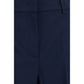 Max Mara Blue Wool Oves Aries Casual Pants