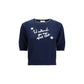 Max Mara Blue Cotton Sweatshirt