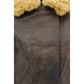 R13 Brown Lamb Ovis Aries Aries Leather Jacket
