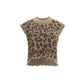 R13 Beige Cashmere Sleeveles Sweater