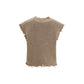 R13 Beige Cashmere Sleeveles Sweater