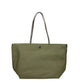 Tory Burch Green Fabric Shoulder Bag