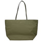 Tory Burch Green Fabric Shoulder Bag