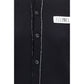 MM6 Black Wool Oves Aries Cardigan