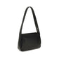 Tory Burch Black Calf Leather Bos Taurus Shoulder Bag