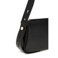 Tory Burch Black Calf Leather Bos Taurus Shoulder Bag