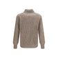 Brooksfield Beige Wool Oves Aries Cardigan