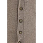 Brooksfield Beige Wool Oves Aries Cardigan