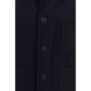Brooksfield Blue Wool Oves Aries Full-Length Jacket