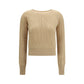 Ermanno Scervino Beige Cashmere Sweater