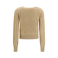 Ermanno Scervino Beige Cashmere Sweater
