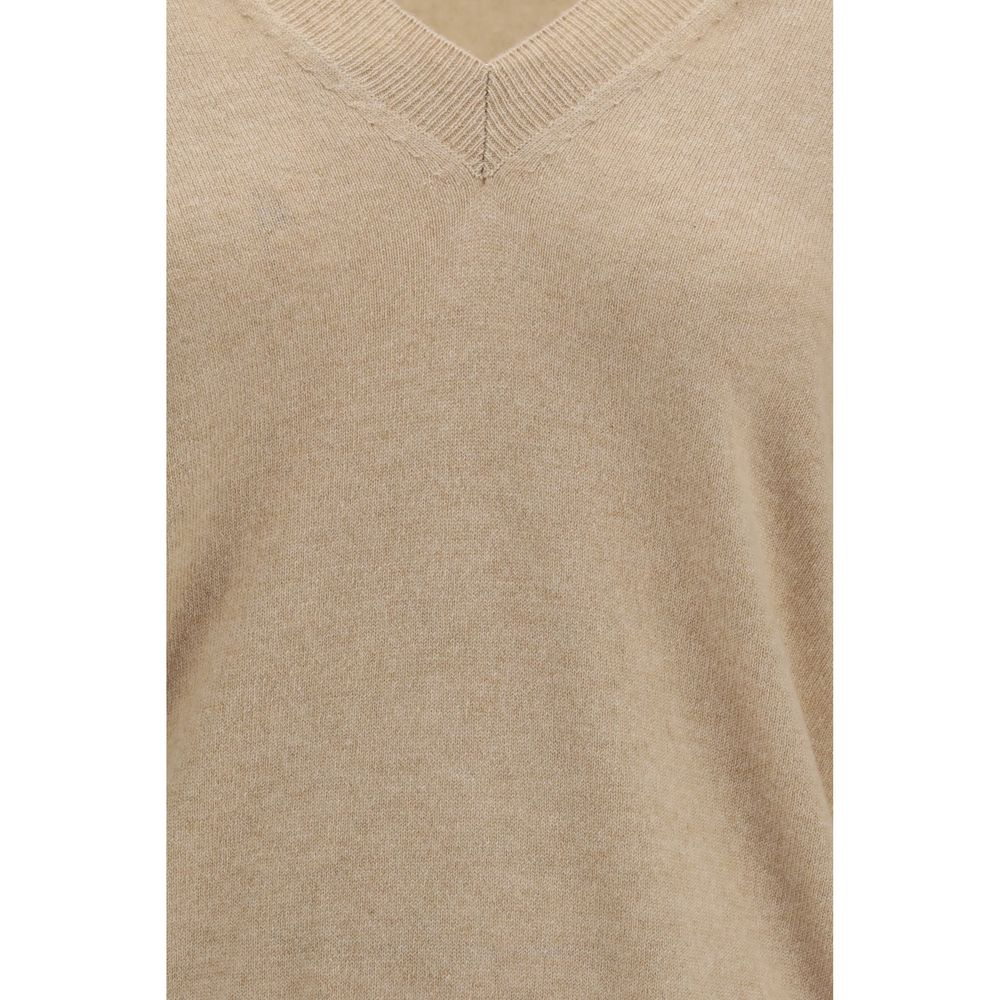 Malo Beige Cashmere Sweater