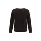 Brooksfield Brown Wool Oves Aries Sweatshirt