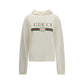 Gucci White Cotton Sweatshirt