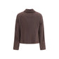 Lardini Brown Wool Oves Aries Full-Length Jacket