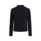 Lardini Black Wool Oves Aries Full-Length Jacket