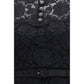 Self-Portrait Black Polyester Casual Dress