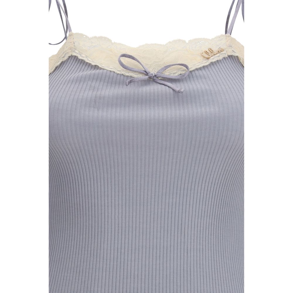 Chloé Blue Cashmere T-Shirt