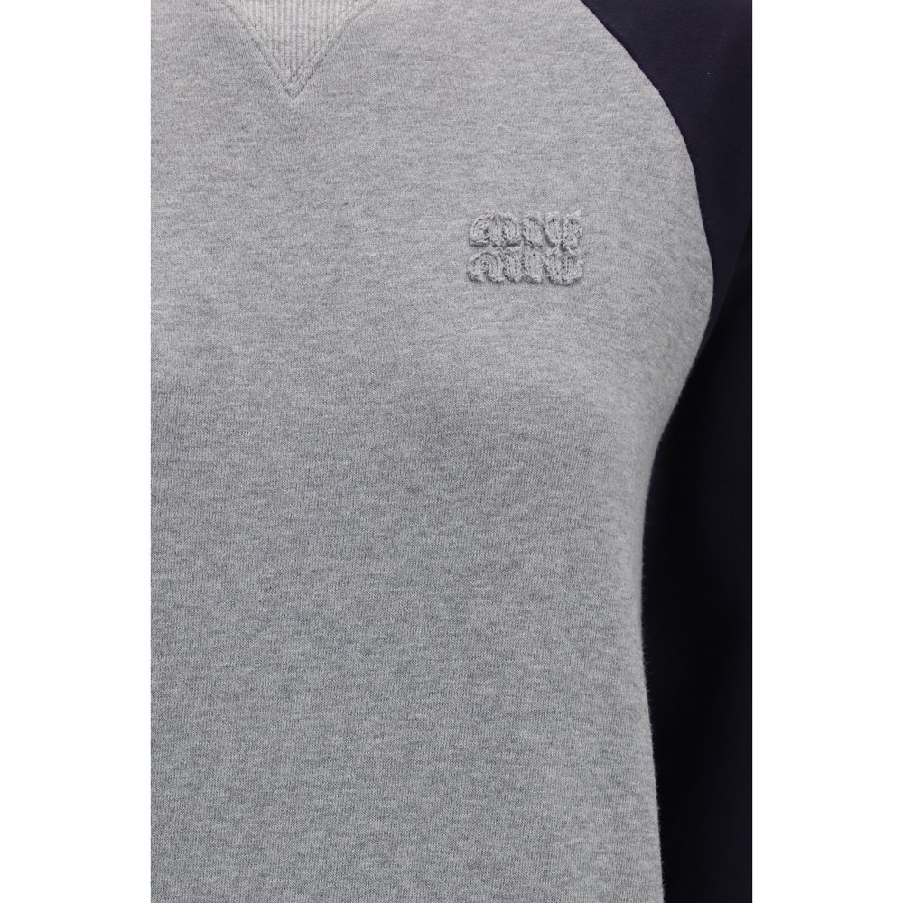 Miu Miu Multicolor Cotton Sweatshirt