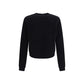 Rick Owens Black Alpaca Vicugna Pacos Sweatshirt