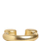 Dolce & Gabbana Women Gold Leather Wireless On-Ear Headset Headphones