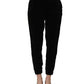 Juicy Couture Dark Gray Mid Waist Tapered Cropped Trouser Pants