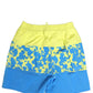Dsquared² Blue Yellow Floral Boxer Shorts Beachwear Swimwear