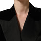 Dolce & Gabbana Red Leopard Nylon Full Zip Panelled Jacket