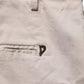 Dondup Beige Low Waist Tapered Women Cropped Trousers Pants