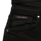 Dolce & Gabbana Black Cotton Stretch Skinny Denim Jeans