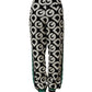 Dolce & Gabbana Black Wool Logo Jogger Sweatpants Pants