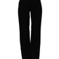 Dolce & Gabbana Black Cotton Stretch Straight Denim Jeans