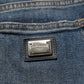 Dolce & Gabbana Blue Cotton Stretch Skinny Denim Trouser Jeans