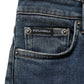 Dolce & Gabbana Blue Cotton Stretch Skinny Denim Trouser Jeans