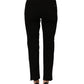 Dolce & Gabbana Black Cotton Skinny Denim Trouser Jeans