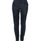 Dolce & Gabbana Dark Blue Cotton Stretch Skinny Denim Jeans