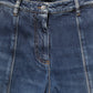 Dolce & Gabbana Dark Blue Cotton Stretch Skinny Denim Jeans