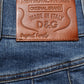 Dolce & Gabbana Dark Blue Cotton Stretch Tapered Denim Jeans