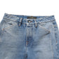 Dolce & Gabbana Blue Cotton Boot Cut Denim Trouser Jeans
